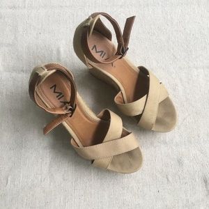 MIA Wedge sandals size 7